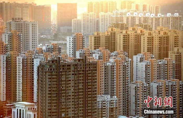 資料圖：房地產(chǎn)樓盤。<a target='_blank' href='/'>中新社</a>記者 張斌 攝